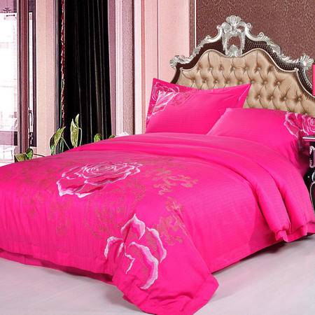 夢境織就的浪漫誓約 居夢萊家紡“圖蘭朵”婚慶八件套（1.8米床）深度品鑒